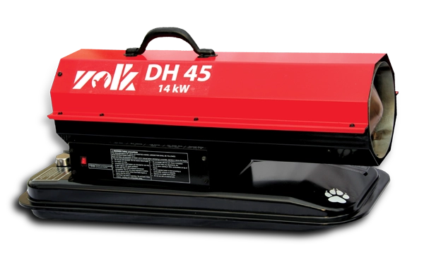 Дизельный нагреватель прямого нагрева Volk DH 45