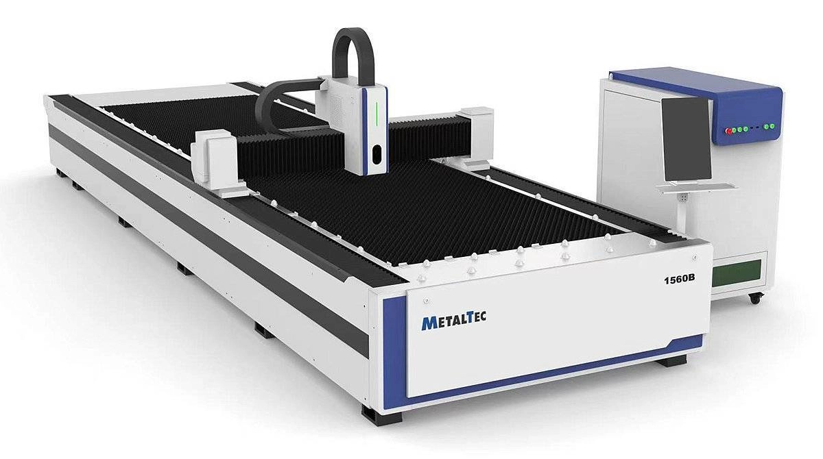 MetalTec 1560B (6000W) оптоволоконный лазерный станок для резки металла 1530 х 6050 мм