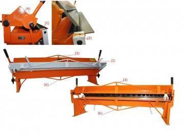 Станок листогибочный ручной сегментный Stalex W1.5x610Z