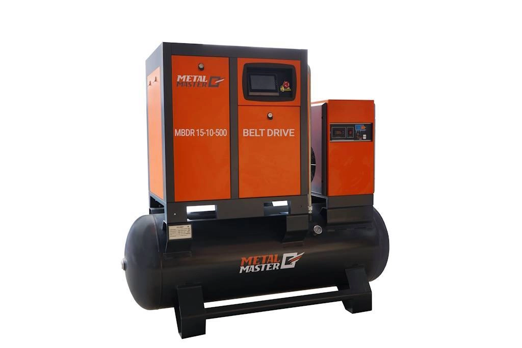 Компрессорная станция 3 в 1 с ременным приводом Metal Master MBDR 5,5-10-350