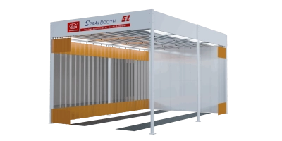 Пост подготовки к окраске Guangli GL500 с верхним пленумом