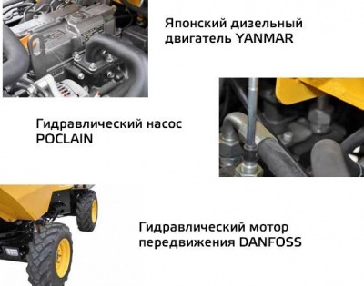 Думпер GROST DM1500