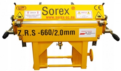 Ручной листогиб SOREX модель ZRS 660 / 2