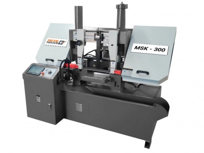 Автоматический двухколонный ленточнопильный станок Metal Master MSK-300