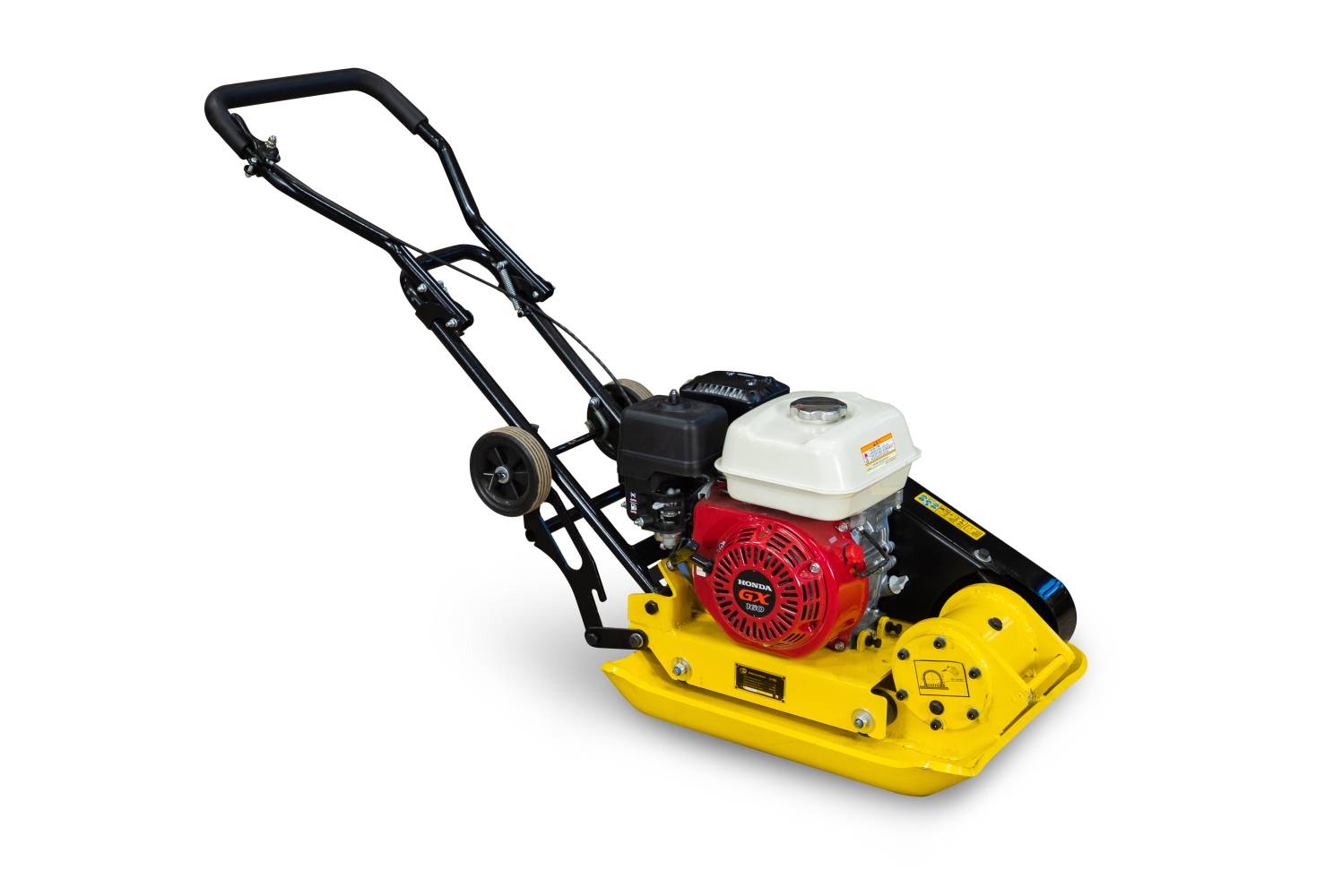 Виброплита TOR C-90L(R) 83 кг, 16кН (Honda) колесный комплект