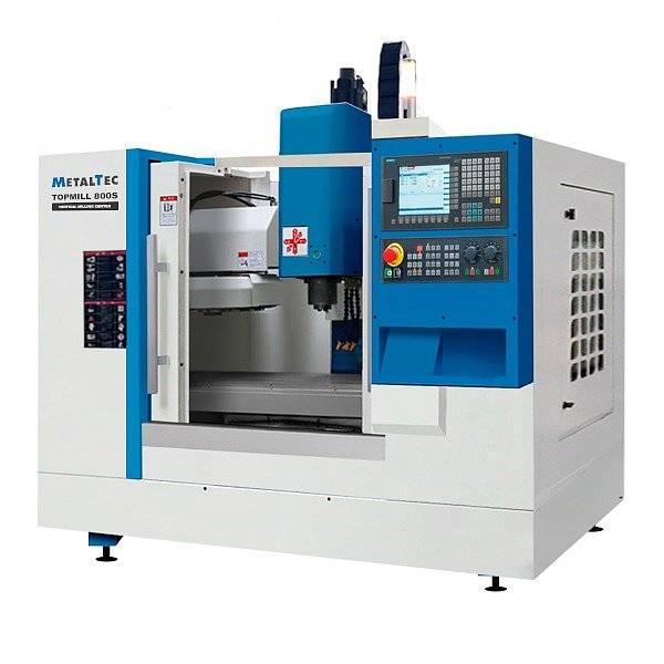 MetalTec TOPMILL 800S Вертикальный обрабатывающий центр с ЧПУ (подготовка под 4-ось)