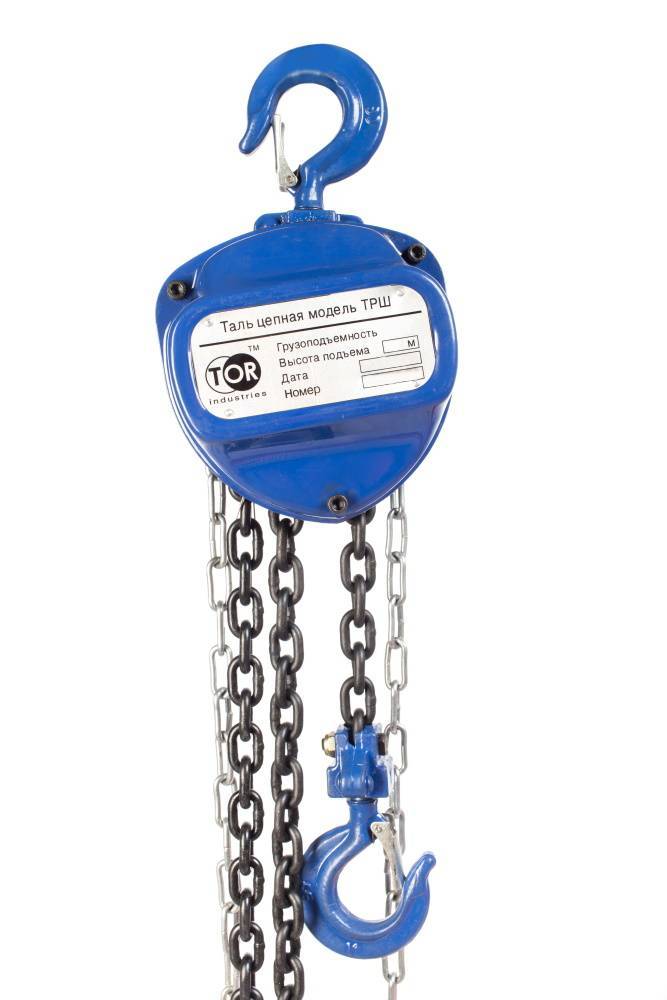 Таль ручная шестеренная TOR ТРШ C 2ТХ12М