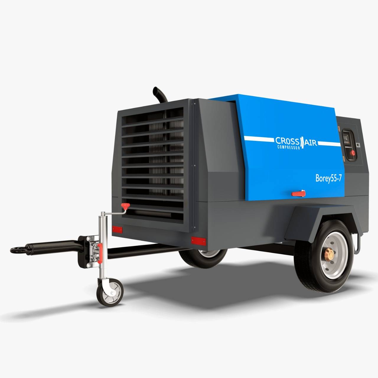 Дизельный передвижной компрессор Borey 41-7F