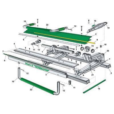 Ролик направляющий для ножа VAN MARK