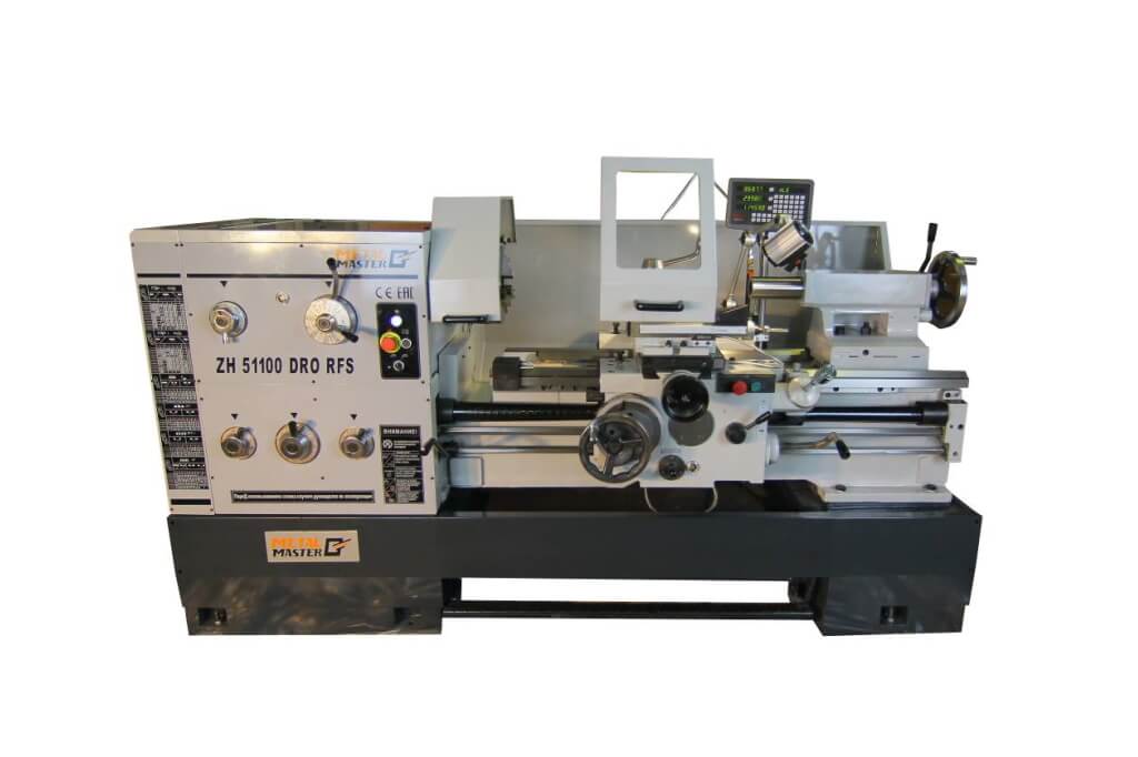 Универсальный токарно-винторезный cтанок Metal Master ZH 51100 DRO RFS