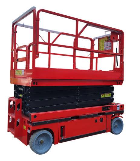 Подъемник ножничный самоходный 450 кг 8/10м TOR AMSL0810 DC аккумуляторный (G)