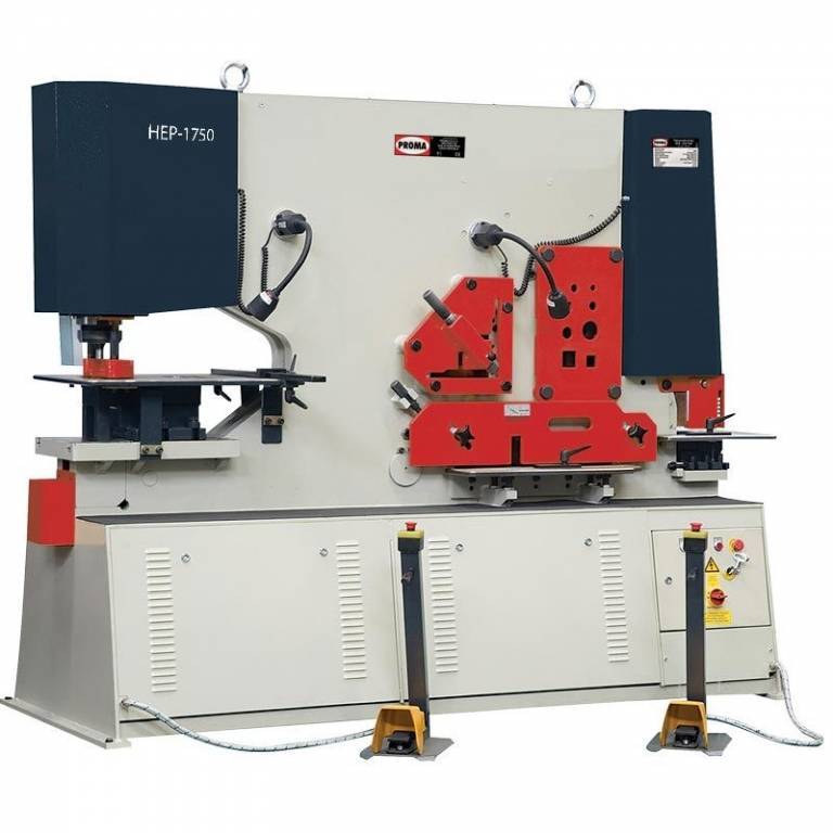 Комбинированные гидравлические пресс-ножницы Proma HEP-1750