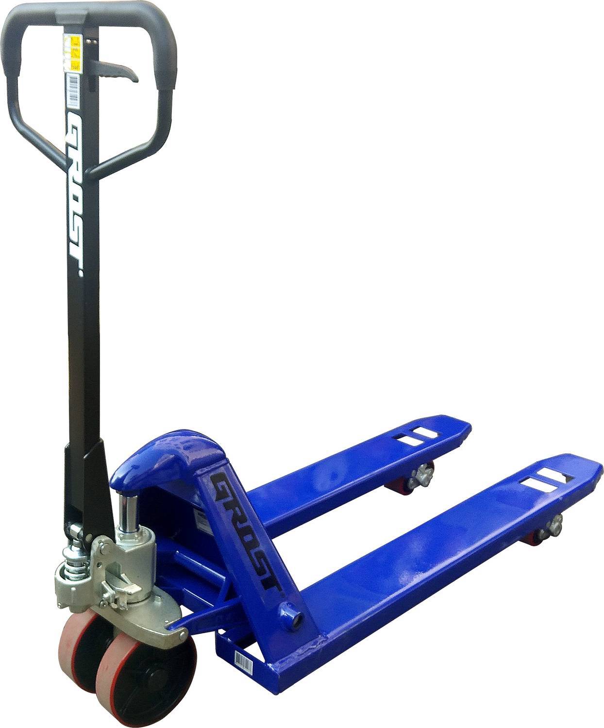 Тележка гидравлическая GROST GT2.5-115 (синий цвет)