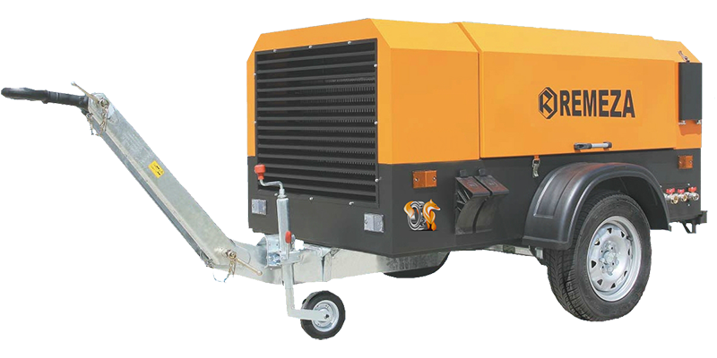 Дизельный компрессор Remeza ДК-10/15В