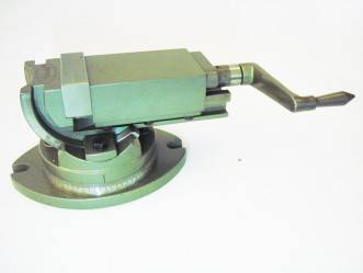 Тиски поворотные фрезерные наклонные, 75мм