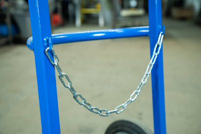 Тележка для баллонов ПР-1 пропановых, 1 баллон (2 колеса d 250мм, лит. резина)