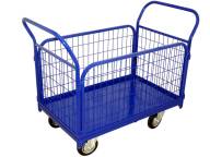 Тележка платформенная ТП-СД 200 с бортами, 2 ручки (600х900) (без колес)