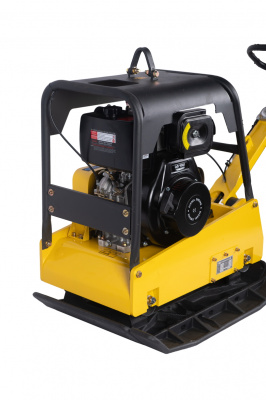 Виброплита реверсивная гидравлическая TOR CY-350 300кг, 40кН (дизельная) чугунная плита