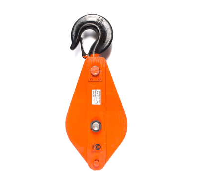 Блок монтажный трехрольный с крюком TOR HQG(L) K3-10,0 т