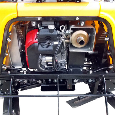 Затирочная машина бензиновая двухроторная GROST ZMD-1000