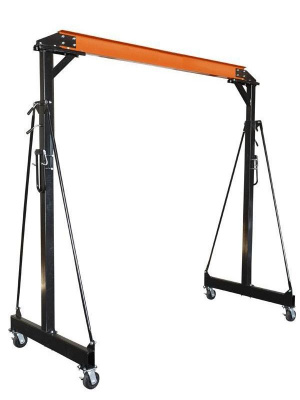 Мини-кран козловой TOR (МПУ)1,0 т высота 2,4-3,6 м пролет 2,4 м