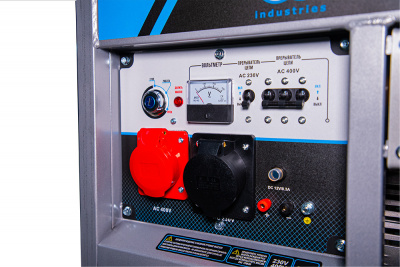 Генератор дизельный TOR KM5000D 5,0 кВт 380В/1,6 кВт 220В 15 л с электростартером