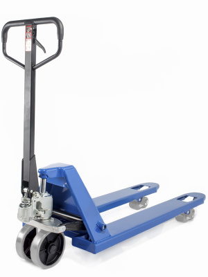 Тележка гидравлическая 2500 кг 1500 мм полиуретановые колеса TOR AC (серия G)