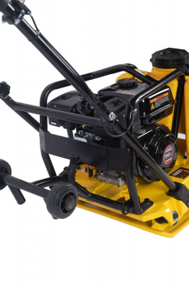 Виброплита TOR C-85T(R) 90 кг, 13,5кН (Loncin) бак, коврик, колесный комплект