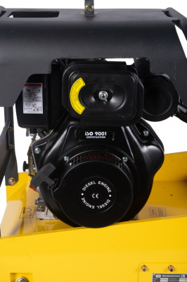 Виброплита реверсивная гидравлическая TOR CY-350 300кг, 40кН (дизельная) чугунная плита