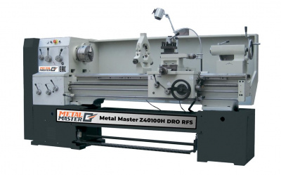 Универсальный токарно-винторезный cтанок Metal Master Z40100H DRO RFS