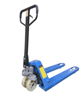 Тележка гидравлическая 3500 кг 1150 мм TOR PWH35-II (нейлоновые колеса)